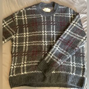 Abercrombie and Fitch Christmas Holiday Oversized Super Soft 90s Style Sweater